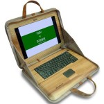 Fujitsu WoodShell — ноутбук из дерева