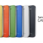 Смартфон Samsung Galaxy S4 mini в розовом, оранжевом и фиолетовом цветах